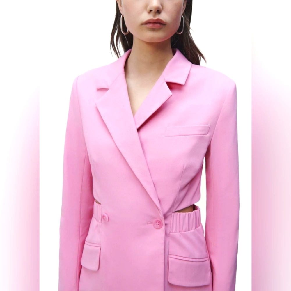 Jonathan Simkhai Pink suit dress